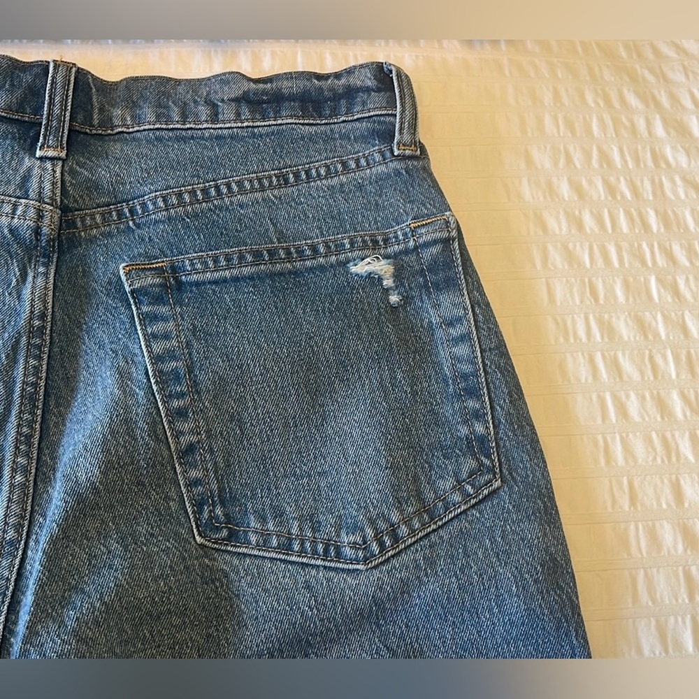 GAP Women's Straight Leg Jeans - Blue - Picture 13 of 16